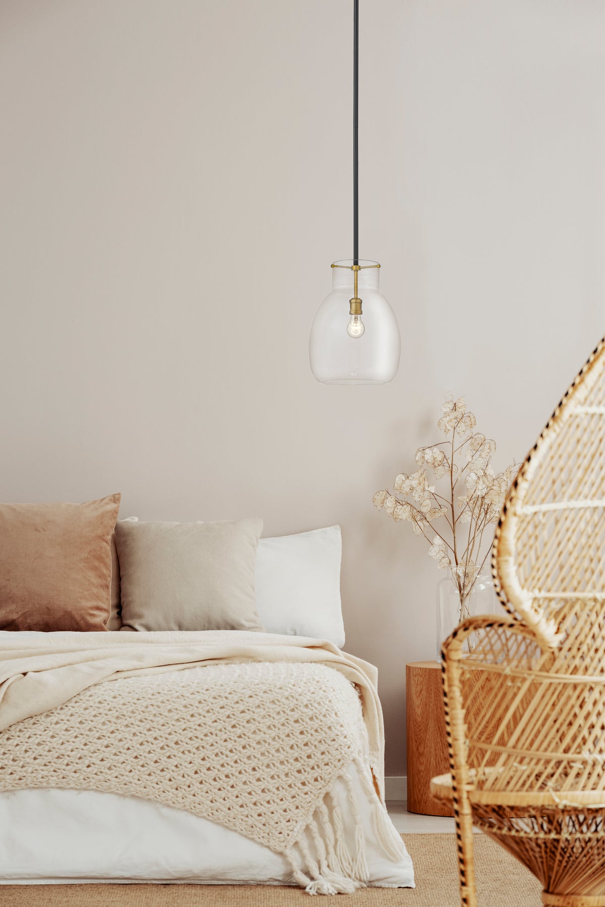 Bella 1 Light Pendant