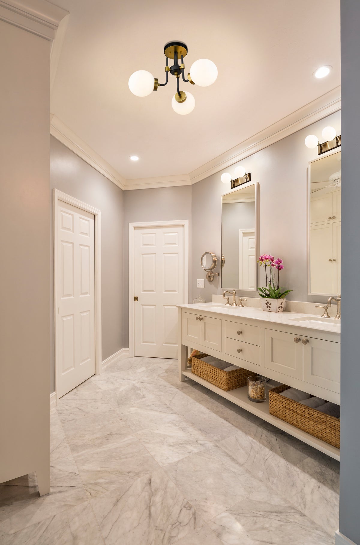 Parsons 3 Light Semi Flush Mount
