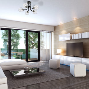 Parsons 5 Light Semi Flush Mount