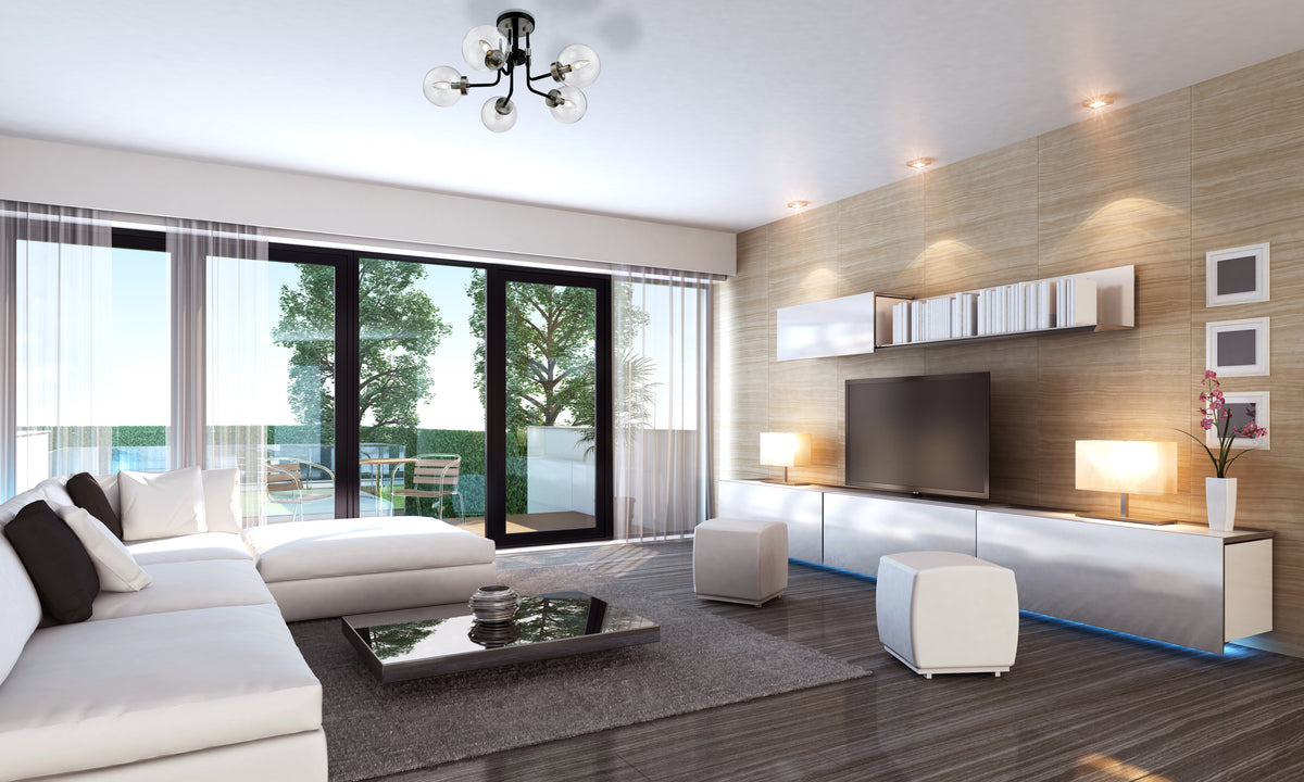 Parsons 5 Light Semi Flush Mount