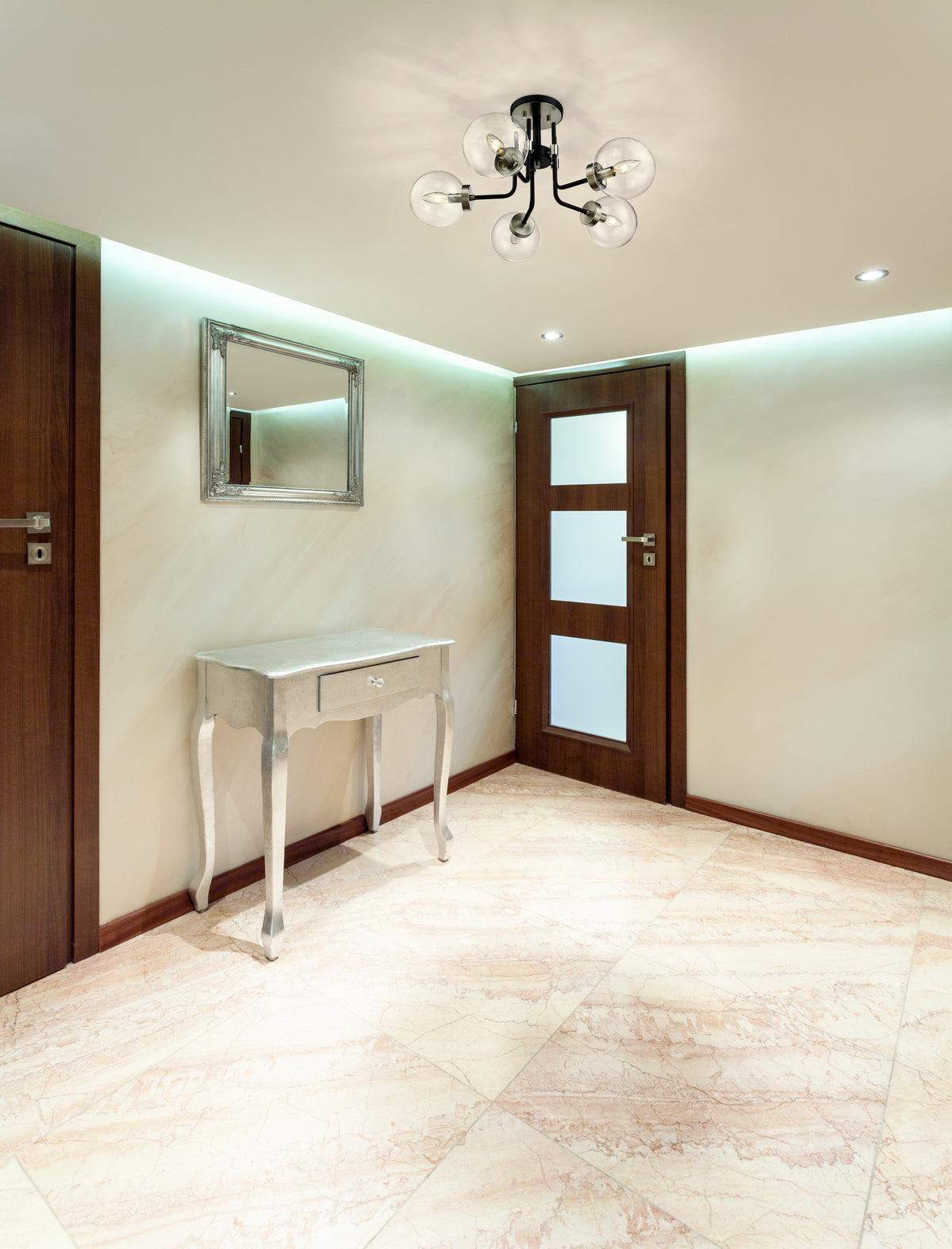 Parsons 5 Light Semi Flush Mount