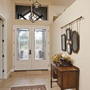Vertical 3 Light Chandelier