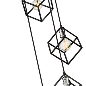 Vertical 5 Light Chandelier