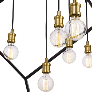 Vertical 7 Light Chandelier