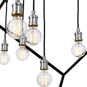 Vertical 7 Light Chandelier