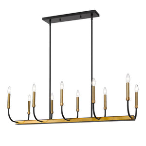 Haylie 10 Light Linear Chandelier