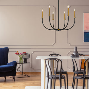 Haylie 6 Light Chandelier