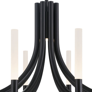 Olette 8-Light 24" Integrated LED Pendant Chandelier