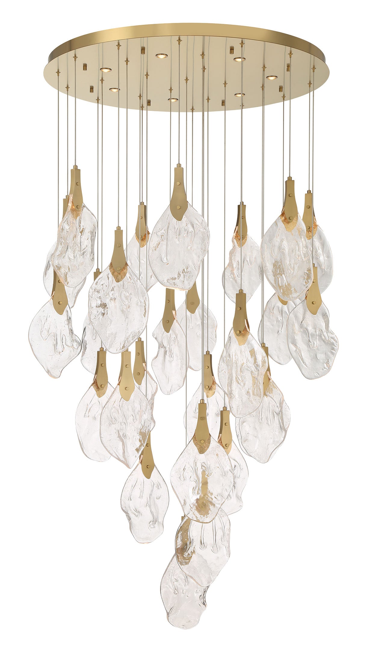 Jateo 33-Light 40" Integrated LED Multi Drop Chandelier