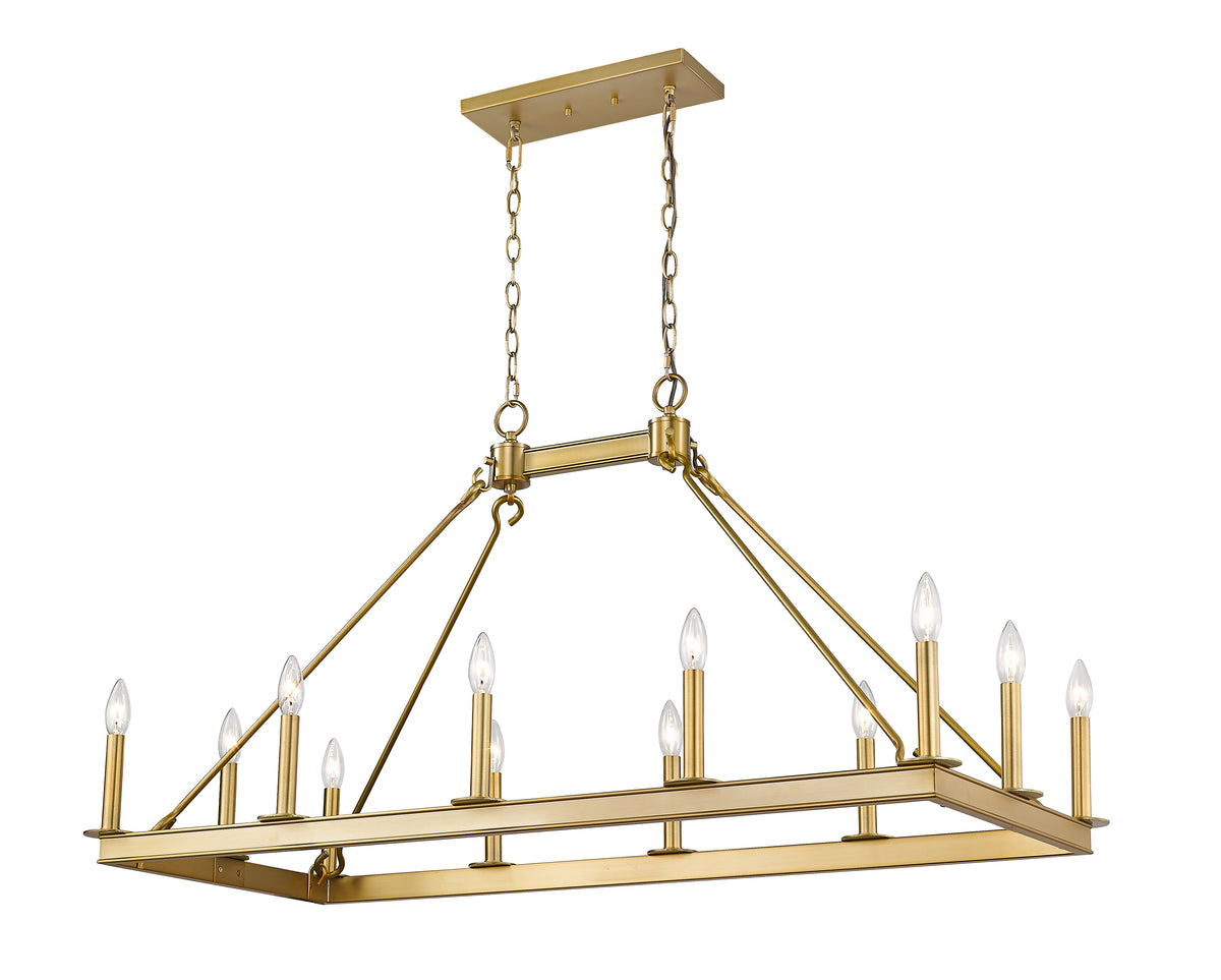 Barclay 12 Light Linear Chandelier