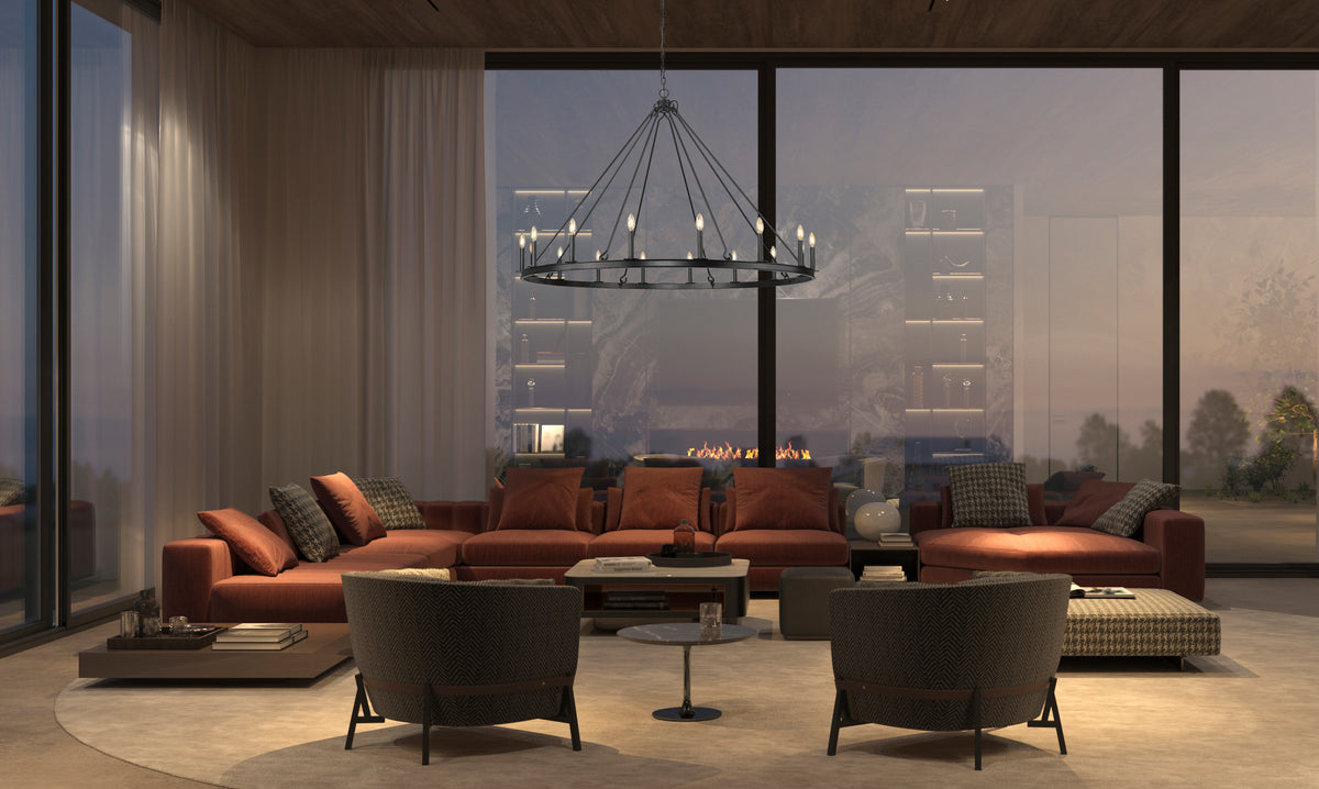 Barclay 16 Light Chandelier