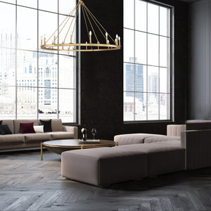 Barclay 16 Light Chandelier