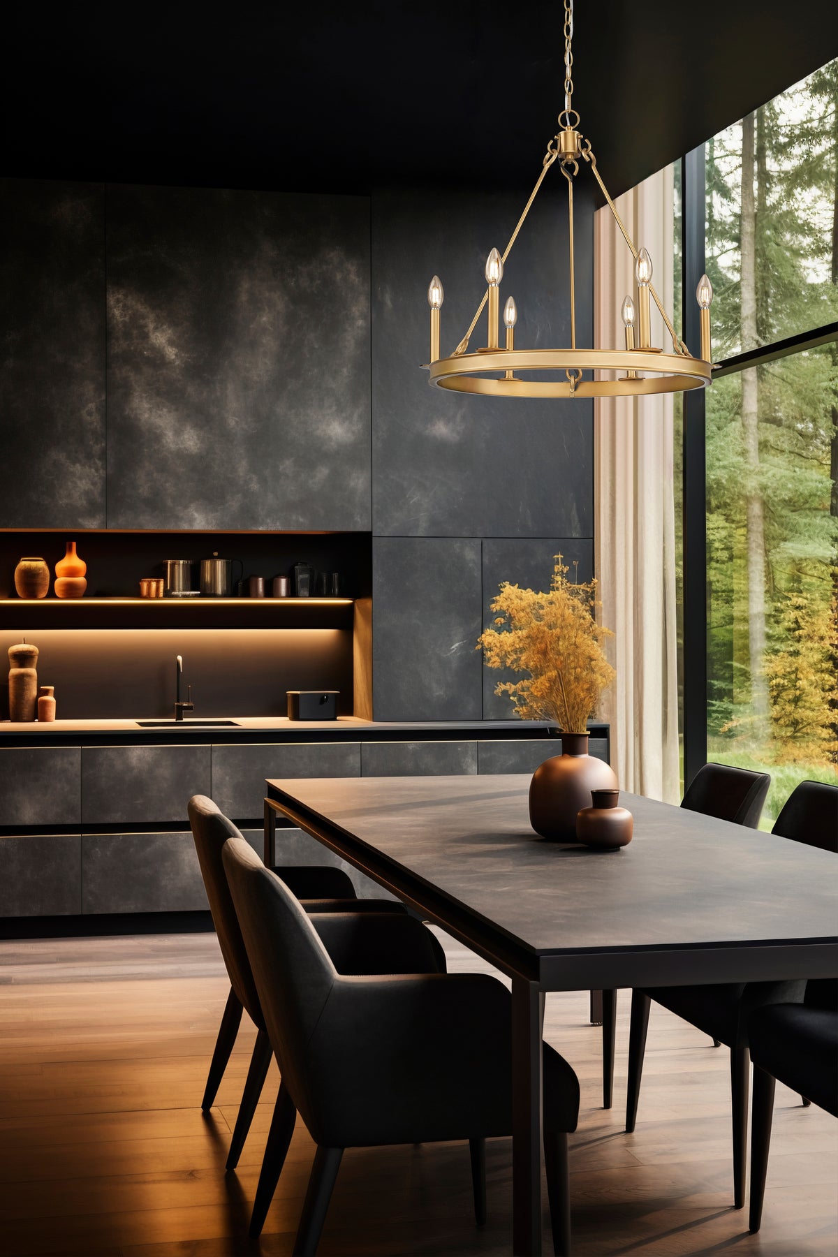 Barclay 6 Light Chandelier