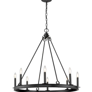 Barclay 8 Light Chandelier