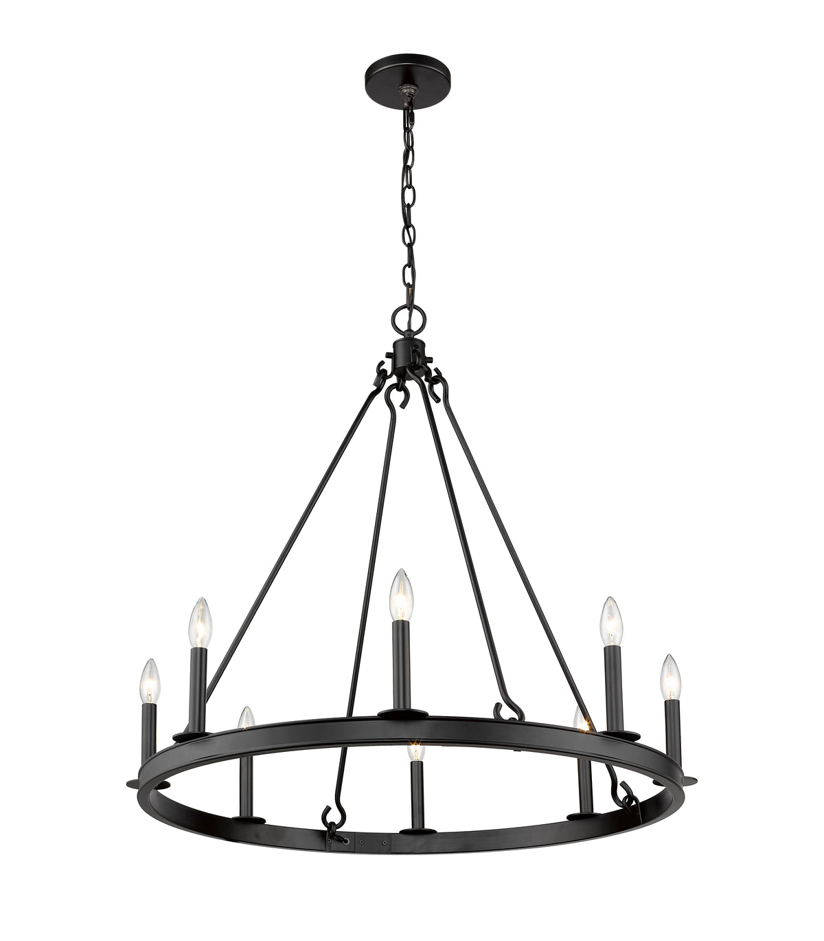 Barclay 8 Light Chandelier