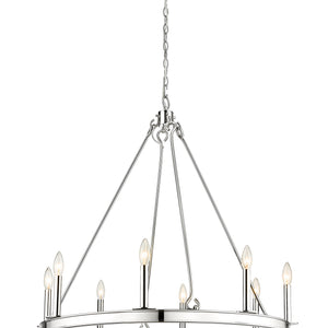 Barclay 8 Light Chandelier