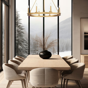 Barclay 8 Light Chandelier