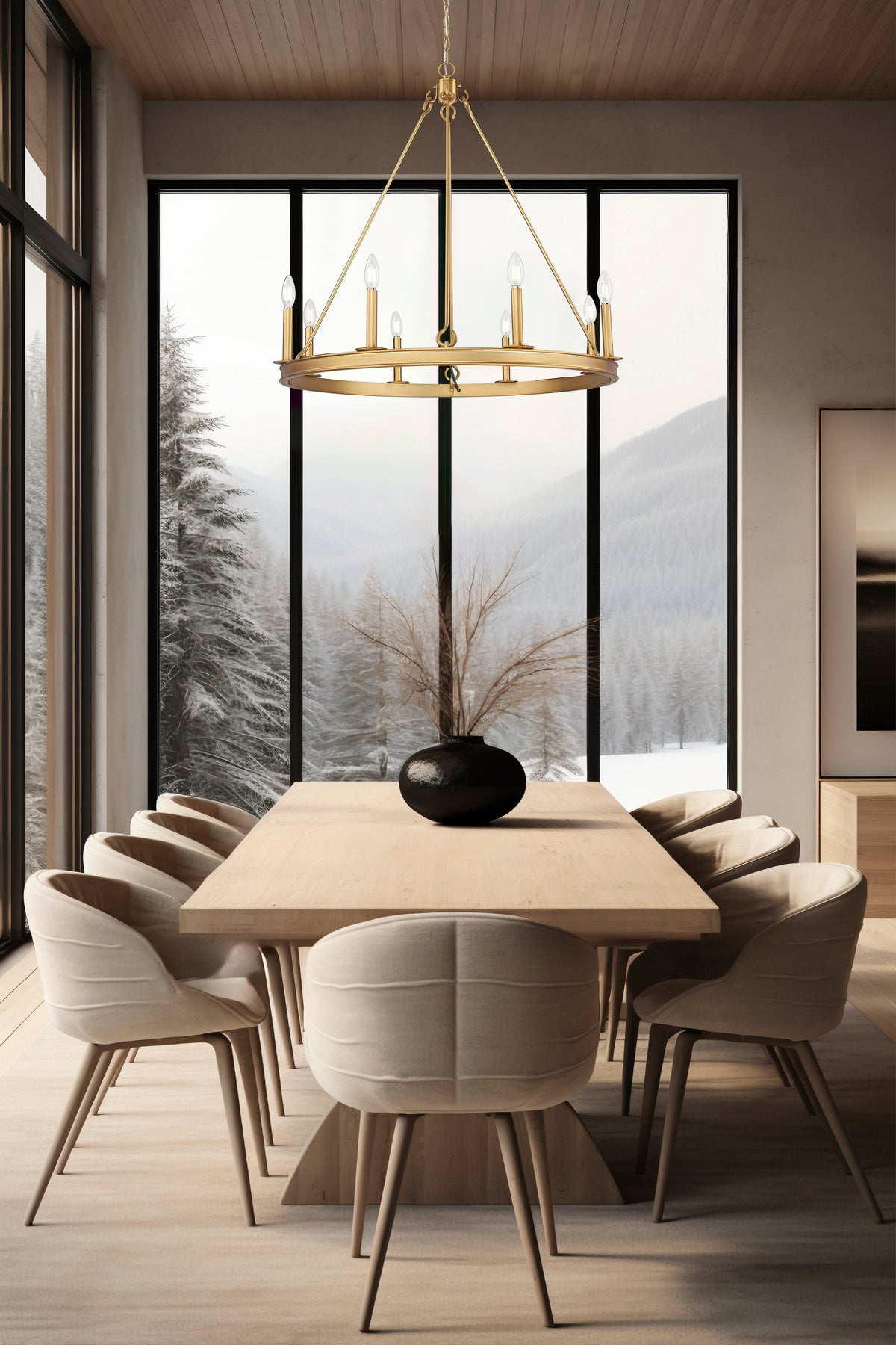 Barclay 8 Light Chandelier