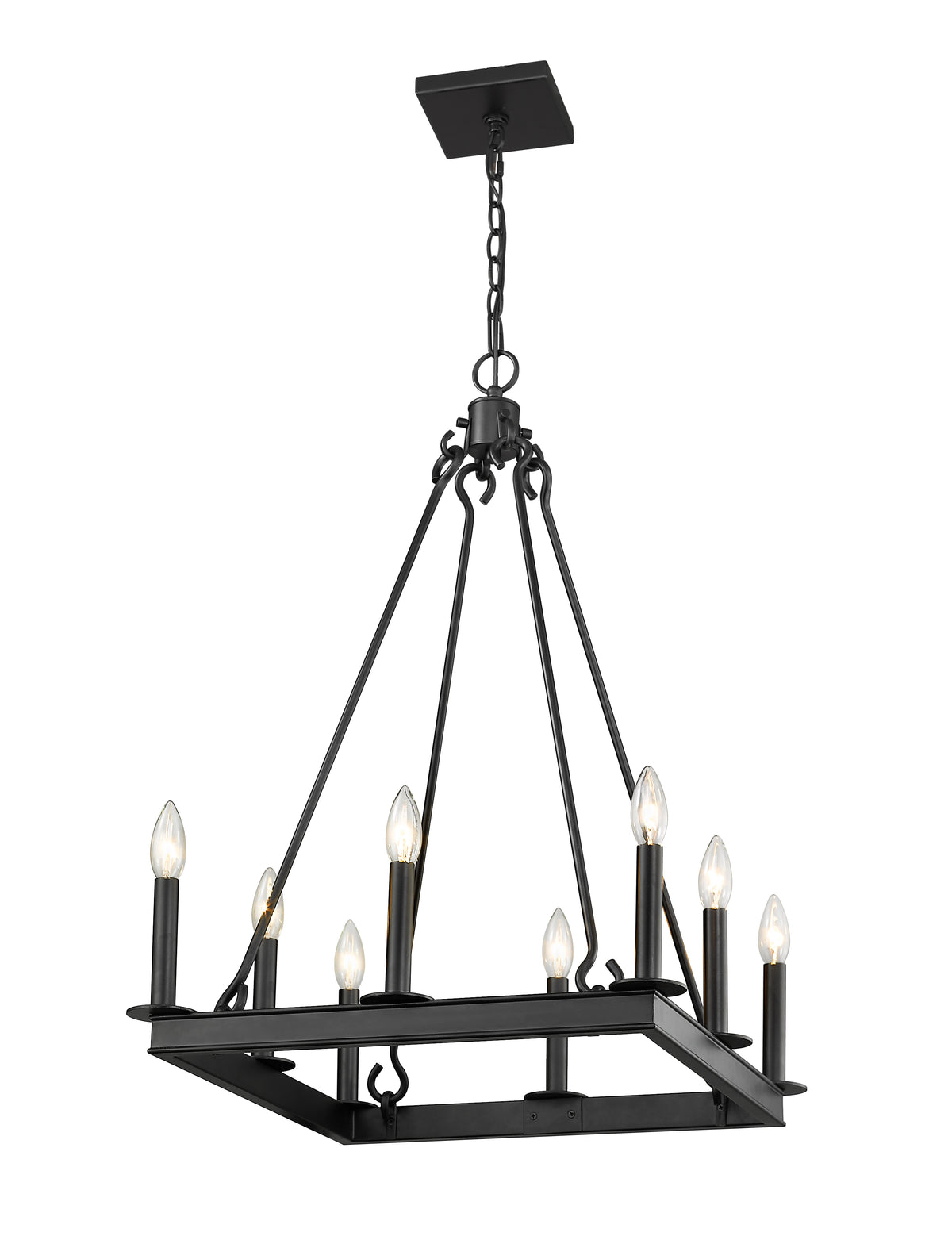 Barclay 8 Light Chandelier