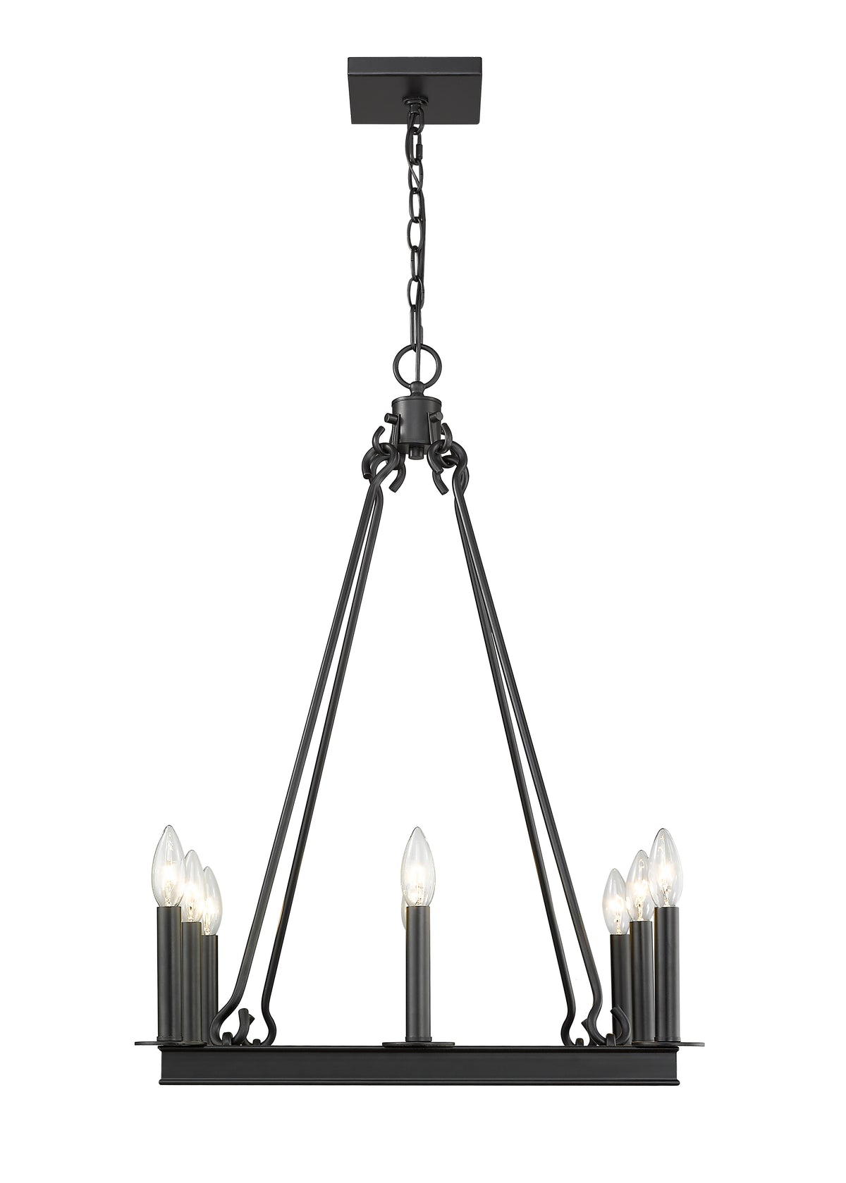 Barclay 8 Light Chandelier