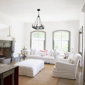 Barclay 8 Light Chandelier