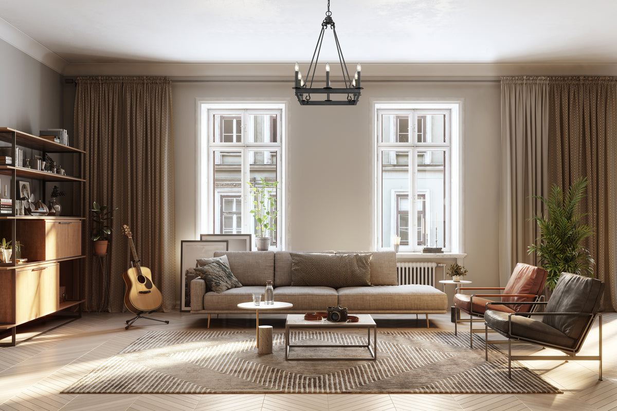 Barclay 8 Light Chandelier