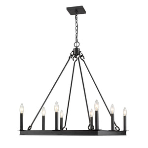 Barclay 8 Light Chandelier