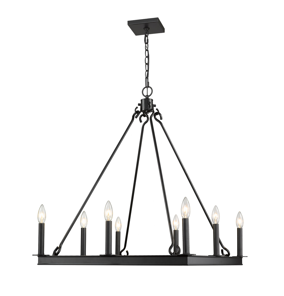 Barclay 8 Light Chandelier