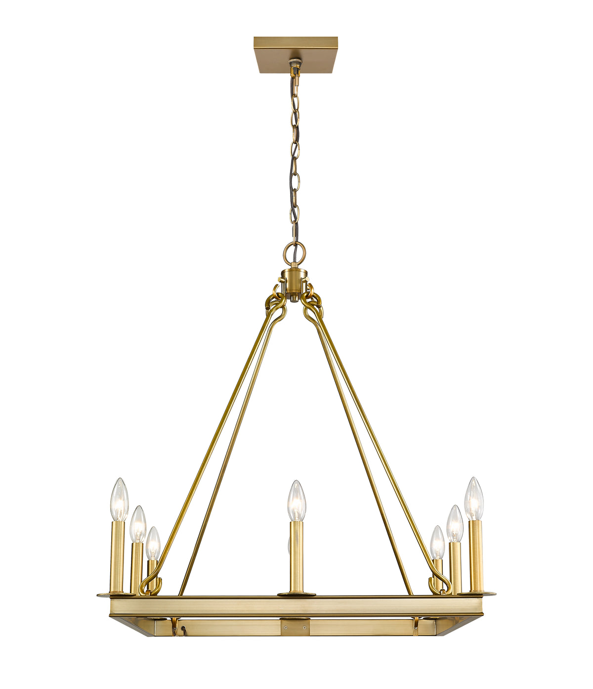 Barclay 8 Light Chandelier