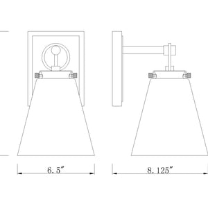 Harper 1 Light Wall Sconce