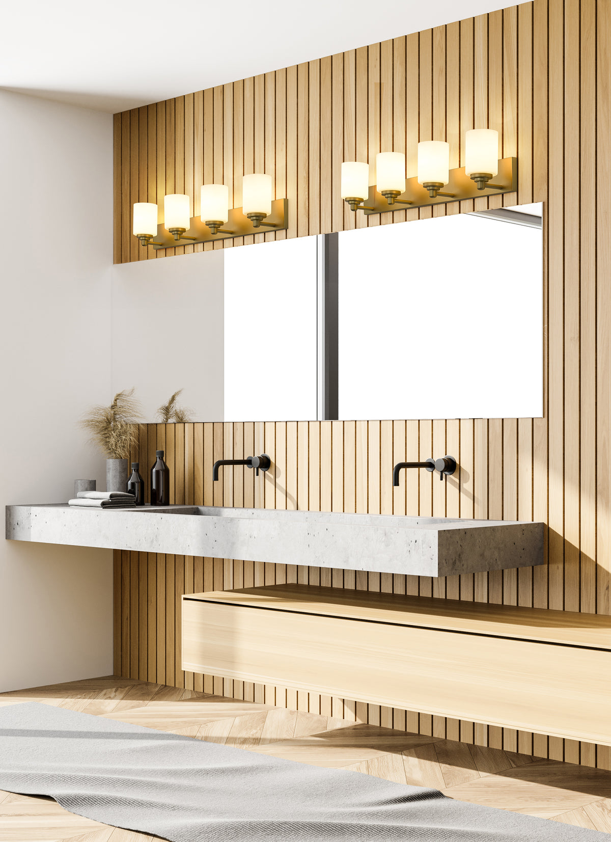 Soledad 4 Light Vanity