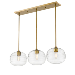 Harmony 3 Light Linear Chandelier