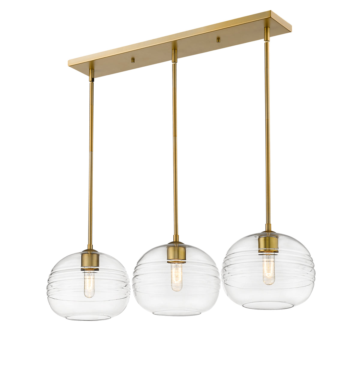 Harmony 3 Light Linear Chandelier