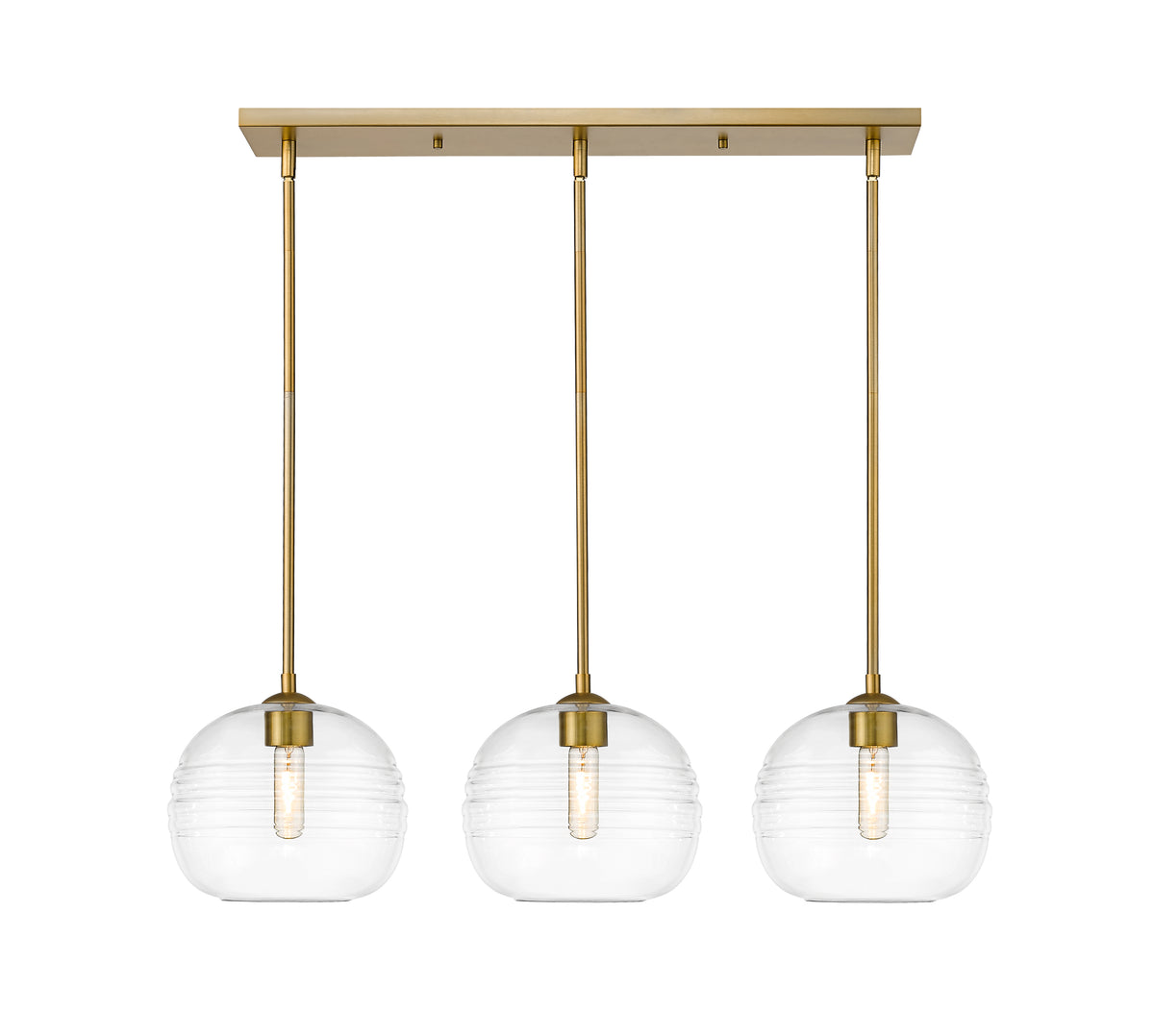 Harmony 3 Light Linear Chandelier
