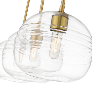 Harmony 3 Light Linear Chandelier