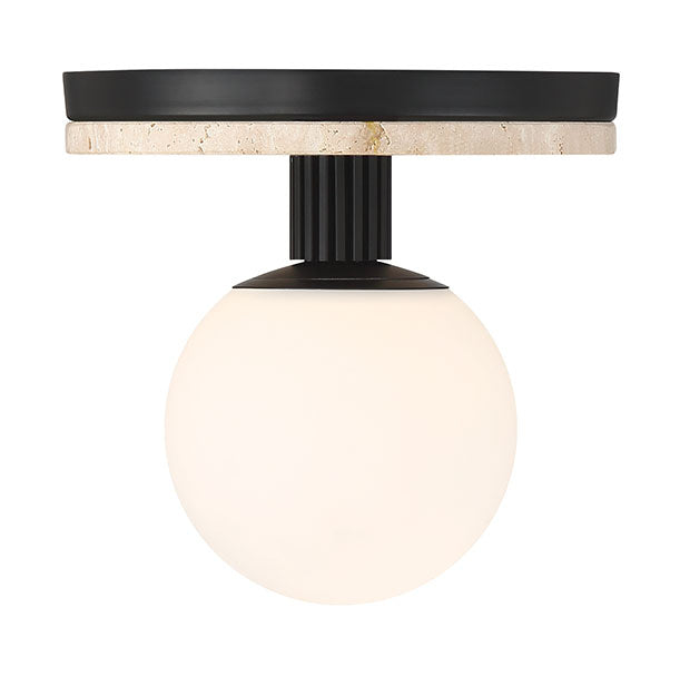 Carnagie 8" Integrated LED Flush Mount