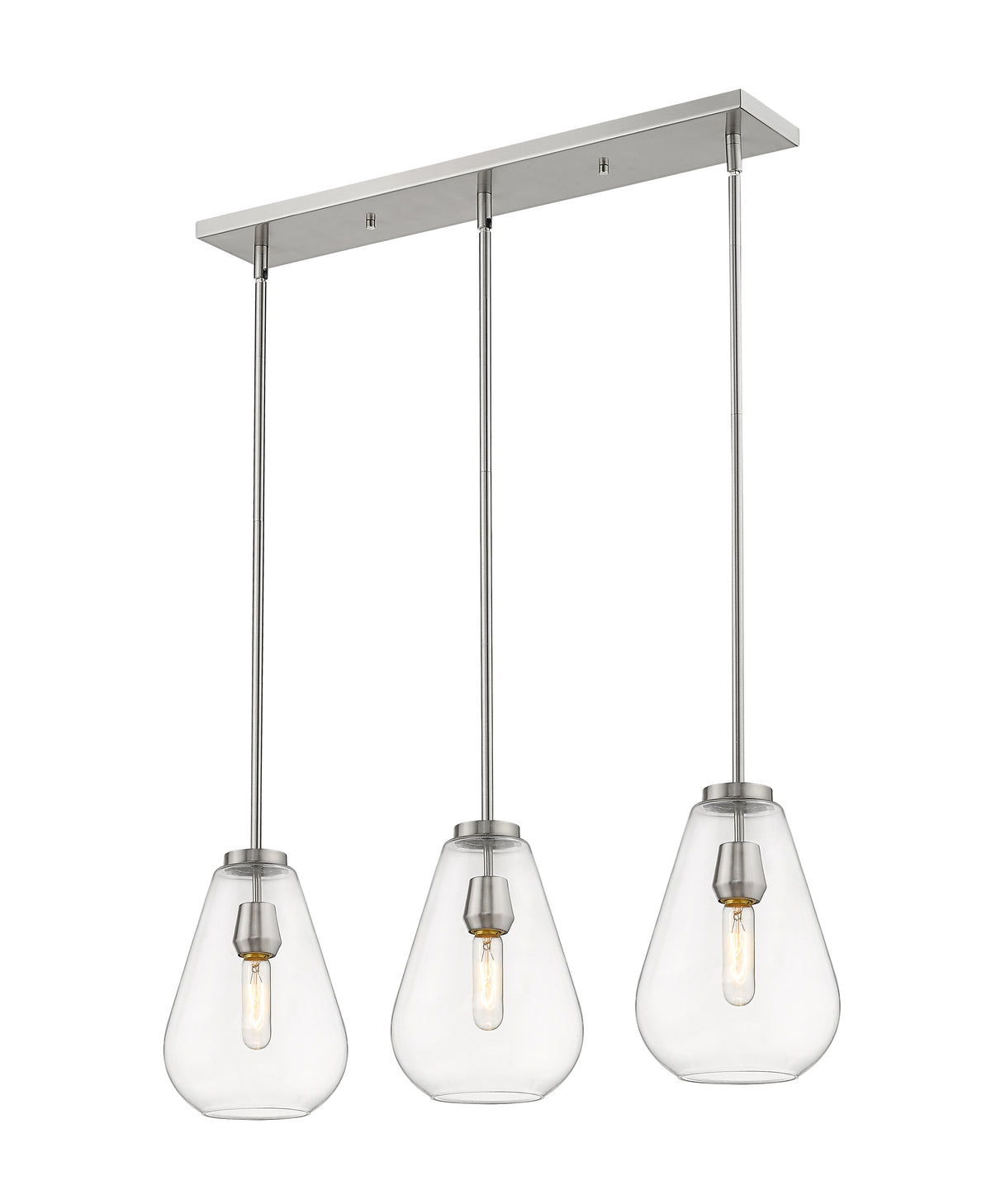 Ayra 3 Light Linear Chandelier