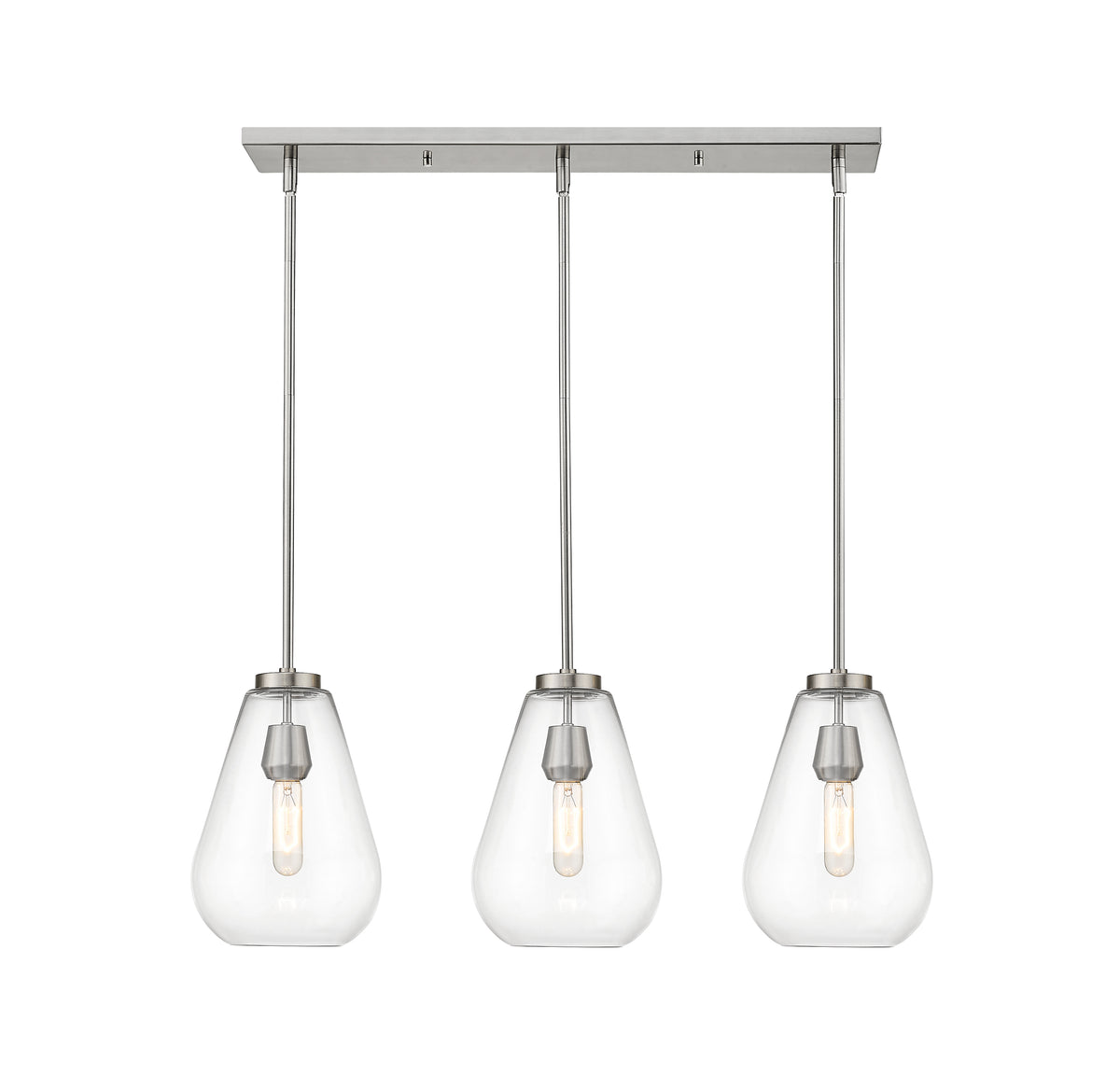 Ayra 3 Light Linear Chandelier