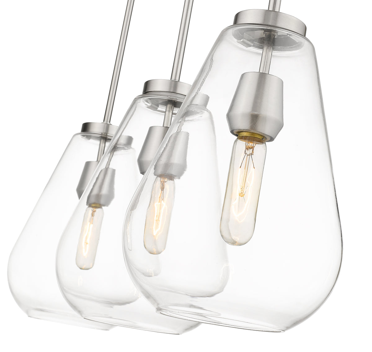 Ayra 3 Light Linear Chandelier
