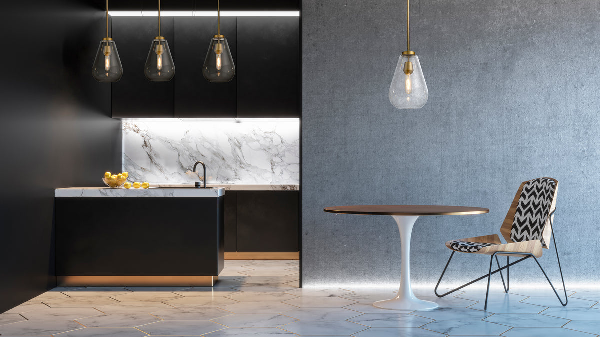 Ayra 3 Light Linear Chandelier