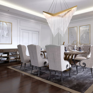 Vivien 60" Integrated LED Grand Chandelier