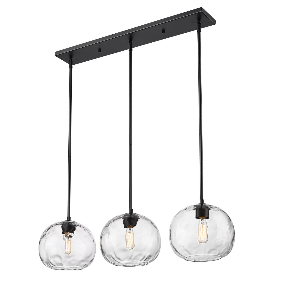 Chloe 3 Light Linear Chandelier
