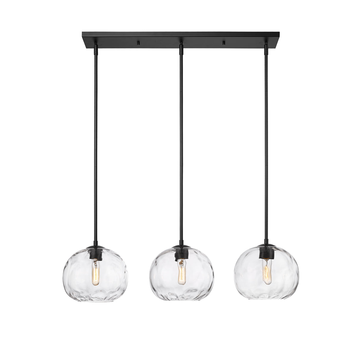 Chloe 3 Light Linear Chandelier