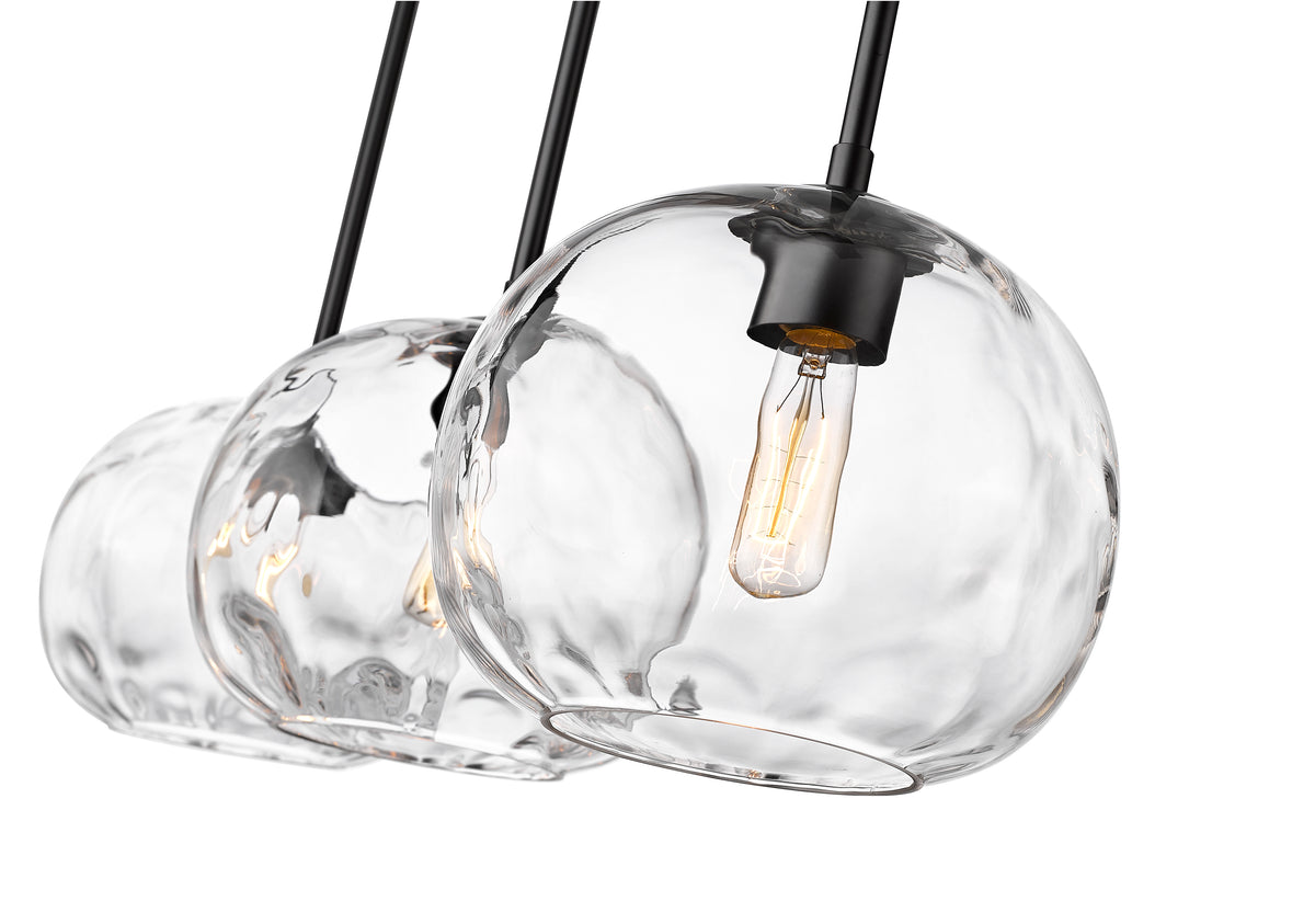 Chloe 3 Light Linear Chandelier
