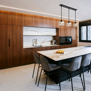 Chloe 3 Light Linear Chandelier