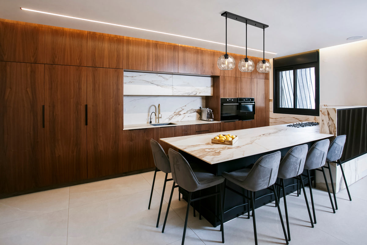 Chloe 3 Light Linear Chandelier