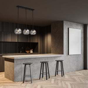Chloe 3 Light Linear Chandelier