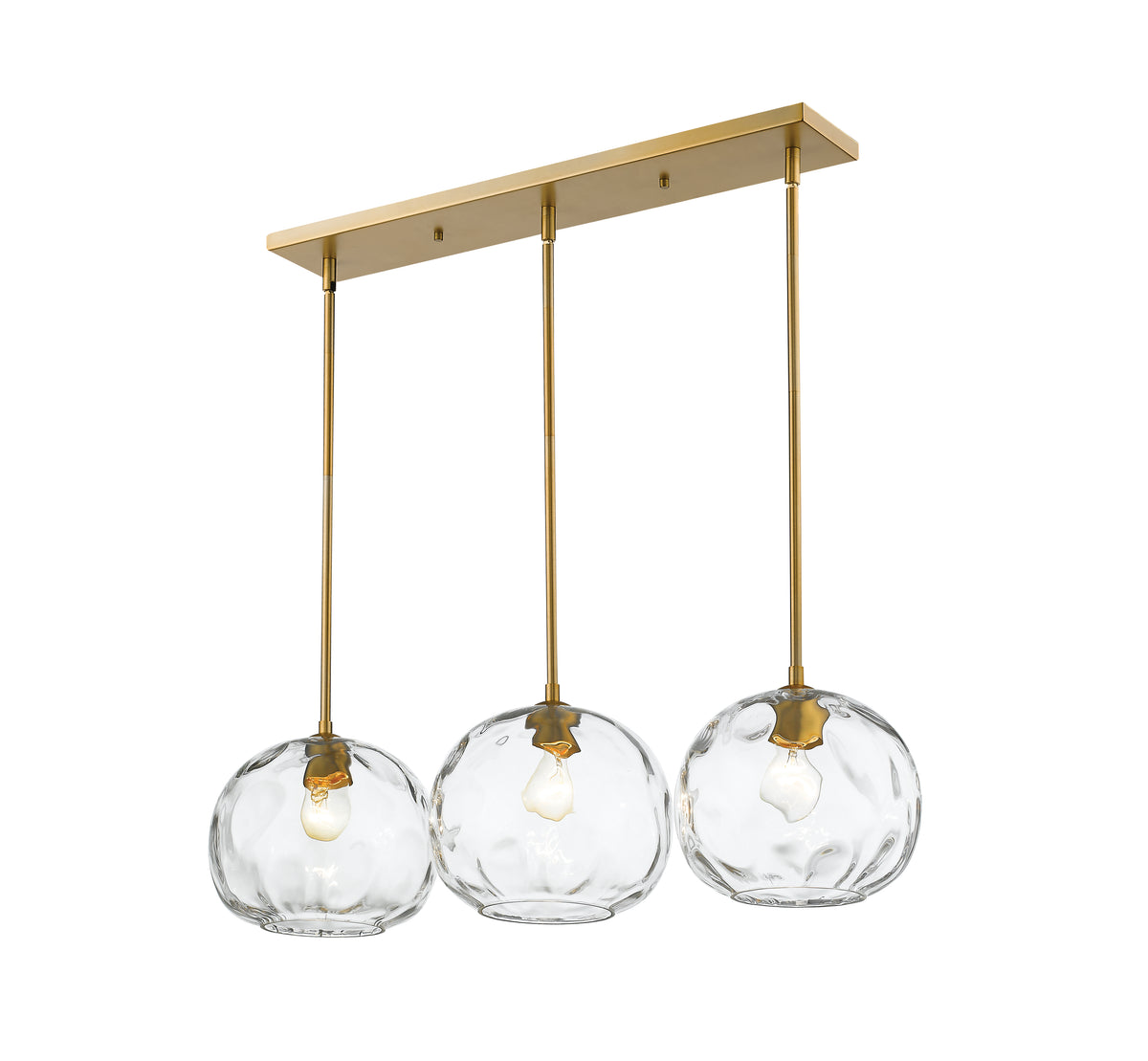 Chloe 3 Light Linear Chandelier