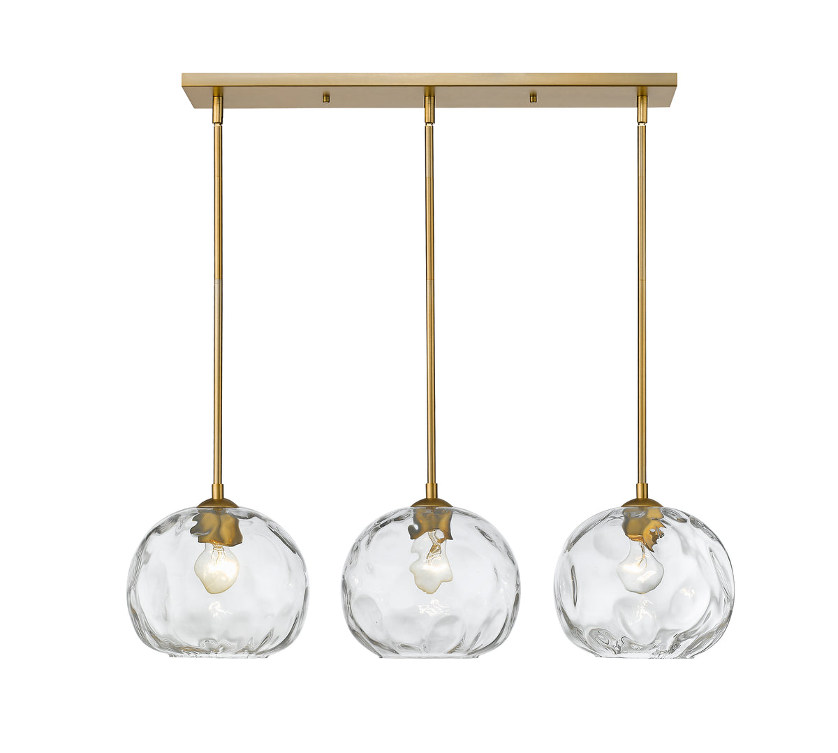 Chloe 3 Light Linear Chandelier