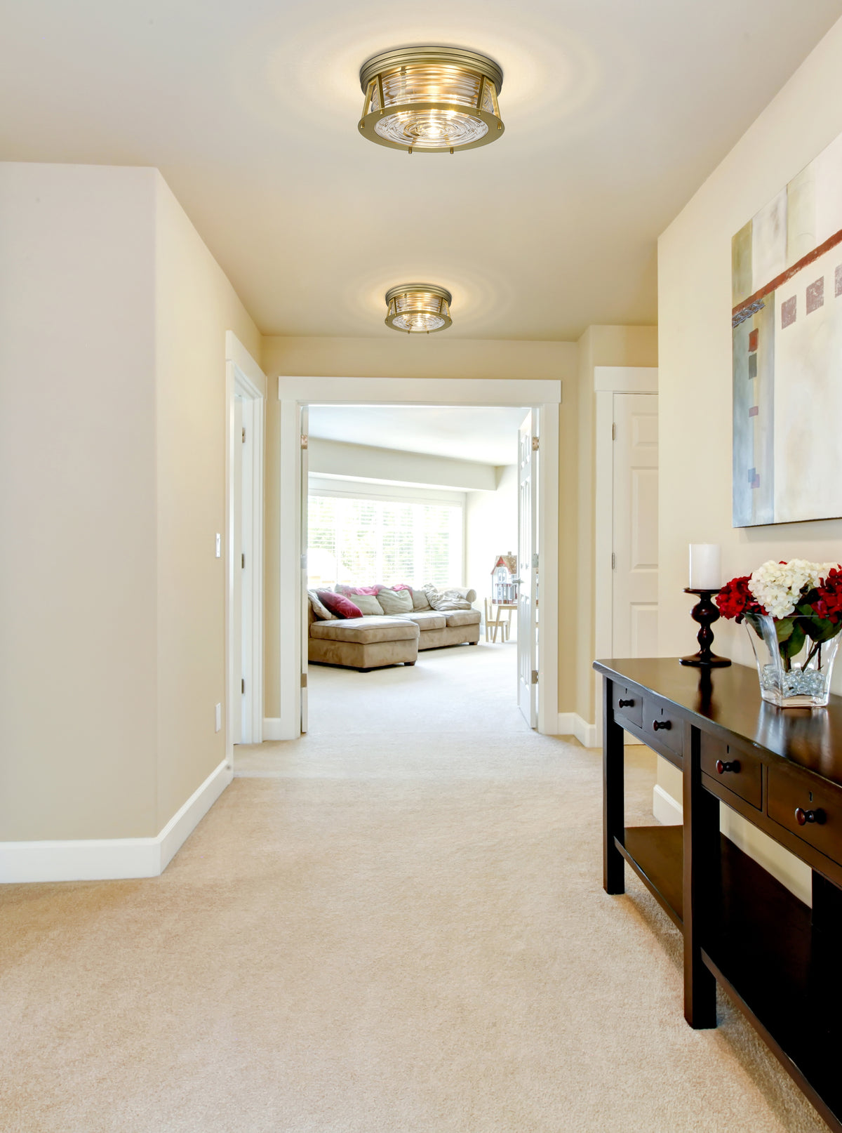 Cape Harbor 3 Light Flush Mount